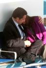 Nicolas Sarkozy et Carla Bruni Sarkozy : pause câlins
