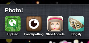 Dogsly, Shoe Addicts, HipGeo et Foodspotting: 4 apps photo ciblées qui valent le détour photo thumb1 Dogsly, Shoe Addicts, HipGeo et Foodspotting: 4 apps photo ciblées qui valent le détour
