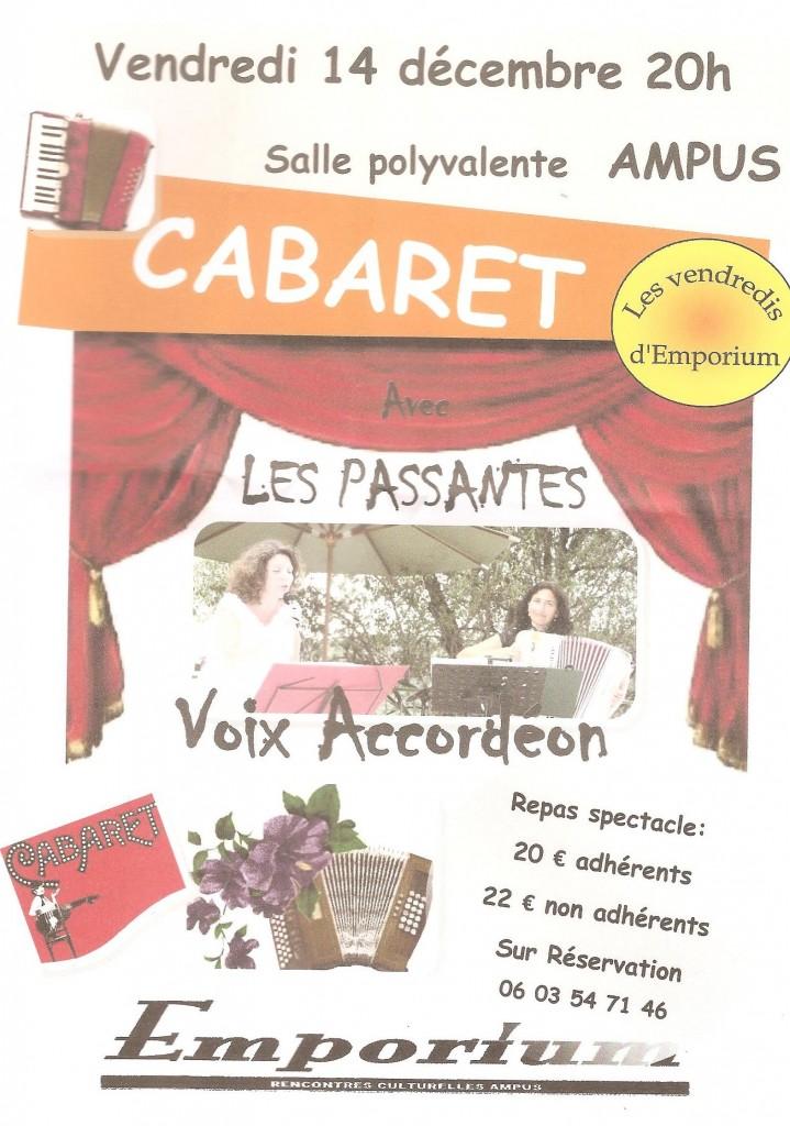 Soirée Cabaret avec Emporium