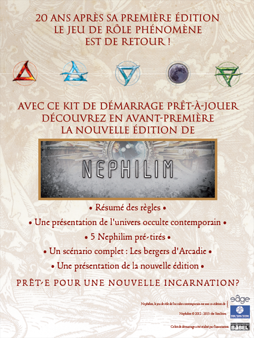 kitdemarrage Télécharger le Kit de Démarrage Nephilim 20 ans