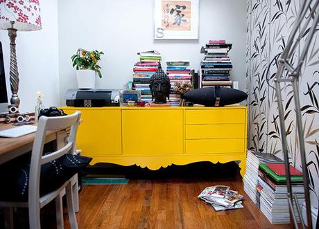 Visite déco : Mélange de styles et de couleurs