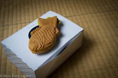 Taiyaki à la crème pâtissière