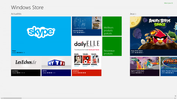 13 000 apps pour le Windows Store