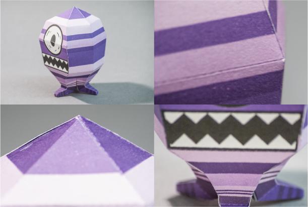 Monsters papertoys by Jens & Anna