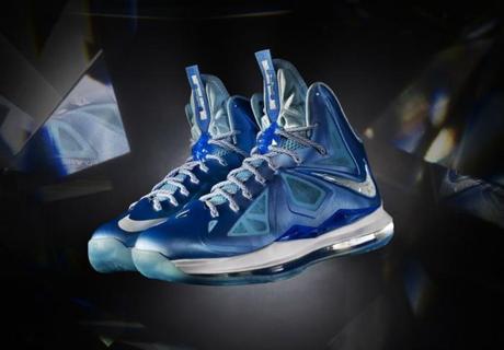 Nike LeBron X Blue Diamond
