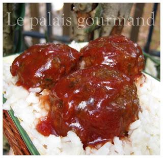 Boulettes aux canneberges