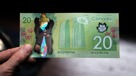Des contrefacteurs ont reproduit les nouveaux billets 