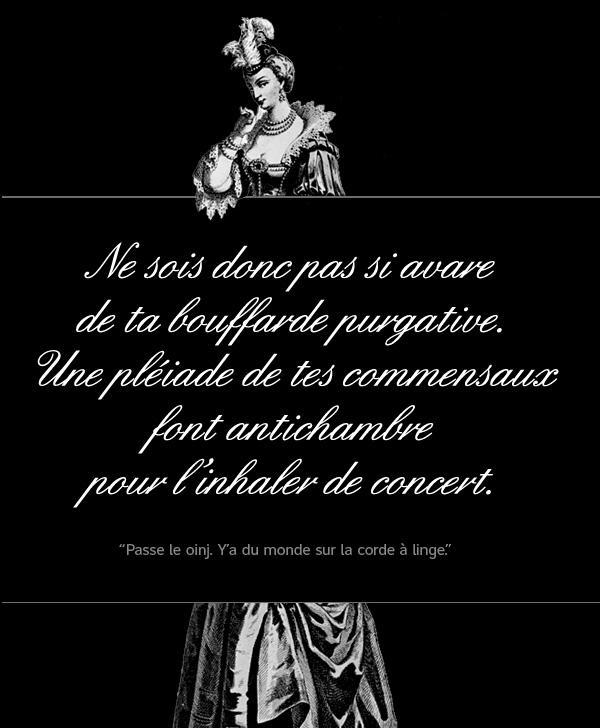 Le langage de Tiékar rencontre le français sous Louis XV