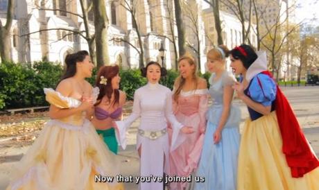 Leia rejoint les princesses Disney !