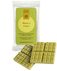 chocolat au thé matcha