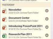 Début 2013 Microsoft Office Mobile gratuit totalement