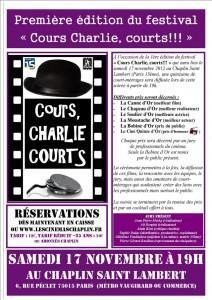 Festival « Cours, Charlie courts » au Chaplin Saint-Lambert