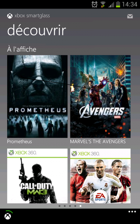 Xbox Smartglass – Emportez, enrichissez, découvrez votre xbox360