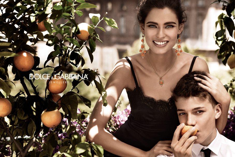  Bianca Balti Stars in the Dolce & Gabbana Jewelry 2012 Campaign by Giampaolo Sgura