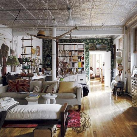 Un loft bohème et arty à New York