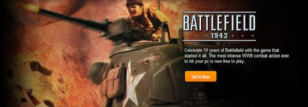 Battlefield 1942 devient gratuit pour les 10 ans de la franchise