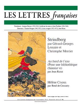 Revue culturelle et littéraire les lettres françaises numéro 98