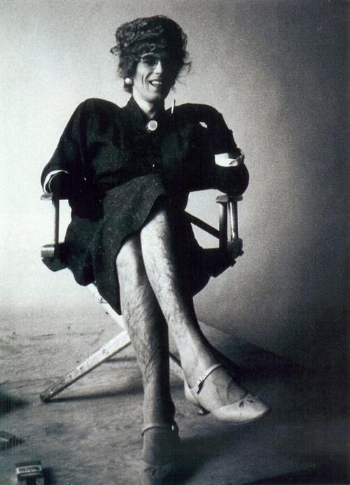 Keith Richards in drag