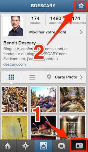 instagram profil prive ios Instagram: comment rendre votre profil Web privé