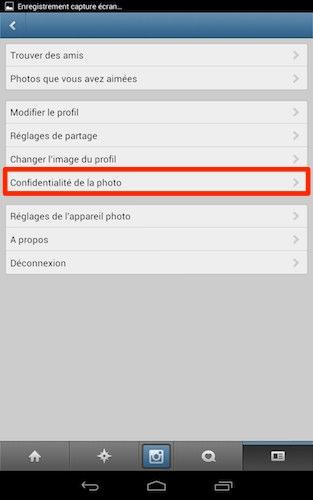 instagram profil utilisateur android 2 Instagram: comment rendre votre profil Web privé