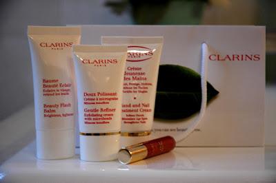 Mon atelier beauté chez Clarins