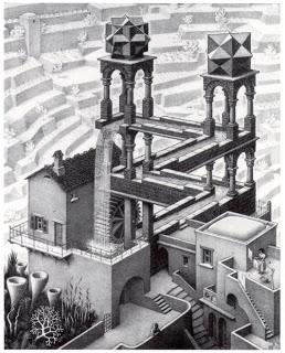 La chute d'eau d'Escher: le mouvement perpétuel en vidéo!