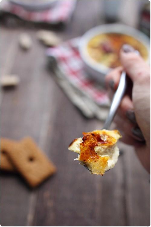 Crèmes brûlées au spéculoos et figues