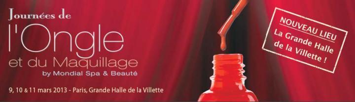 Mondial Spa & Beauté / Journées de l'Ongle 2013