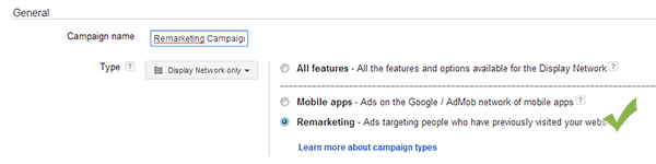 2 type remarketing Améliorer votre ROI avec le remarketing dans Google AdWords