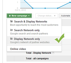 1 creer campagne Améliorer votre ROI avec le remarketing dans Google AdWords