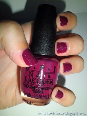 OPI Casino Royale et Pirouette My Whistle