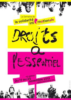 17-25/11 - Semaine de la Solidarité Internationale