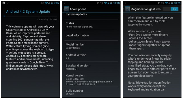 Nexus 7 et Galaxy Nexus - Une deuxième sucrerie arrive ou à consommer tout de suite