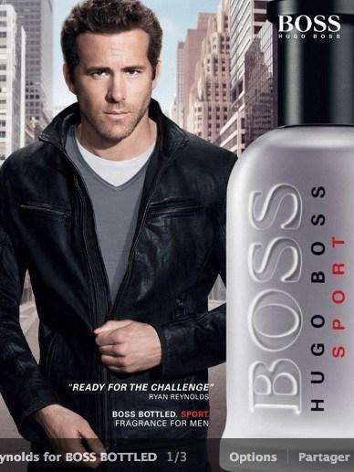 Ryan Reynolds égérie d'Hugo Boss Sport - Paperblog