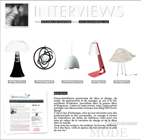 L’éclairage déco et les blogueurs sont à l’honneur dans le Livre Blanc de Laurie Lumière