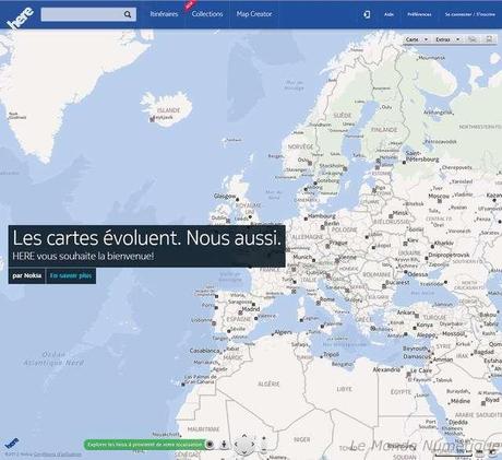 Nokia lance HERE, un Google Maps accessible sur plusieurs plateformes