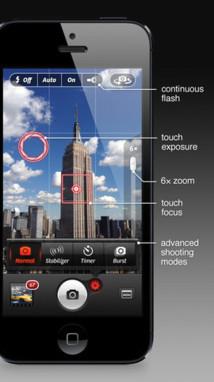 Camera+ sur iPhone, offre avec la version 3.6 une VRAIE MAJ...
