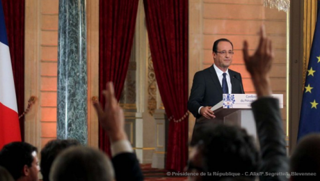 François Hollande: «ma priorité, la seule, c’est l’emploi»