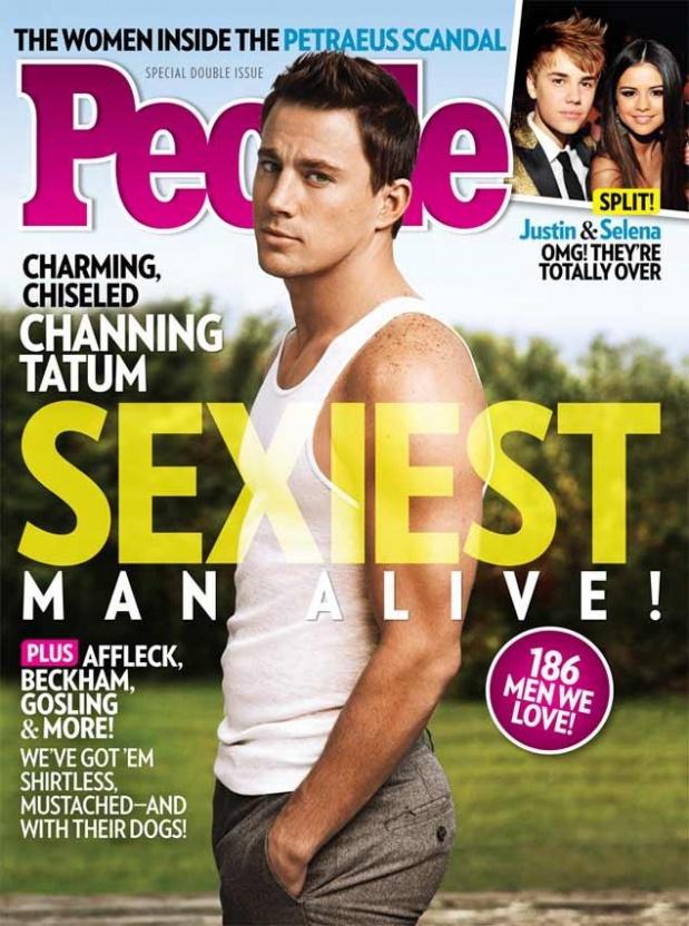 ET l'homme le plus sexy de monde est : Channing Tatum.