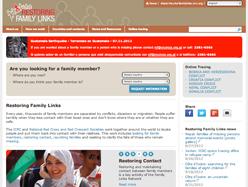 Croix-Rouge - Un site internet pour retrouver des personnes disparues