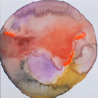 Une aquarelle au cou