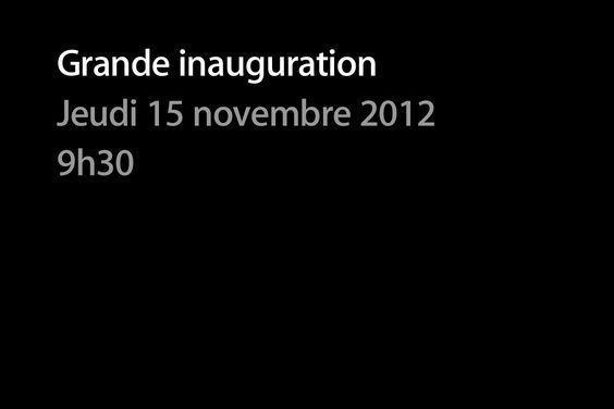 Nantes: Ouverture du15e Apple Store français ce matin 9h30...