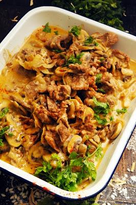 Tout est bon dans le cochon comme dans Pig le livre de Johnnie Mountain ! Et stroganoff de cochon !