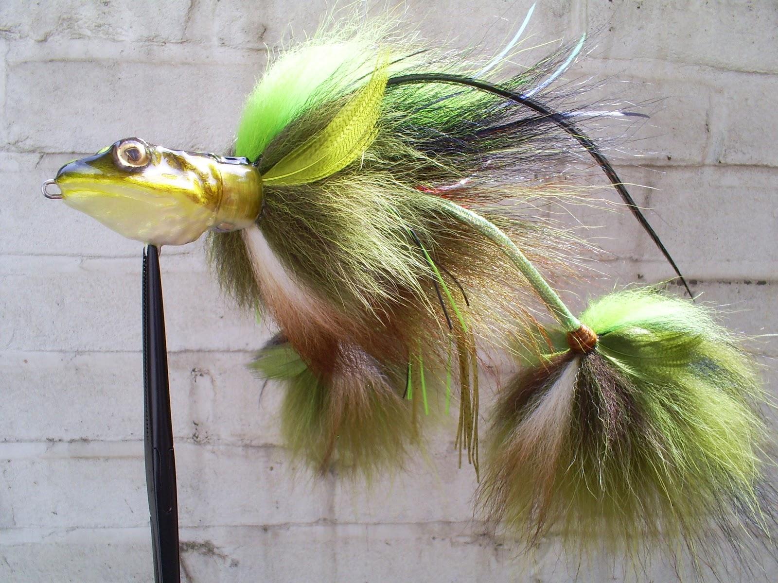 montage mouche brochet