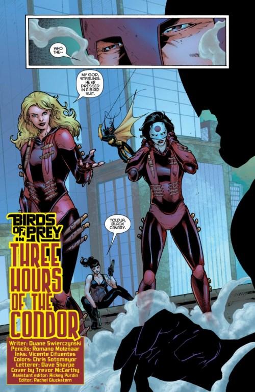 Birds Of Prey #14 : La preview