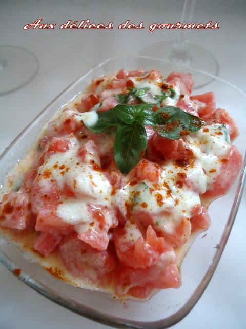 SALADE DE TOMATES A LA CORIANDRE