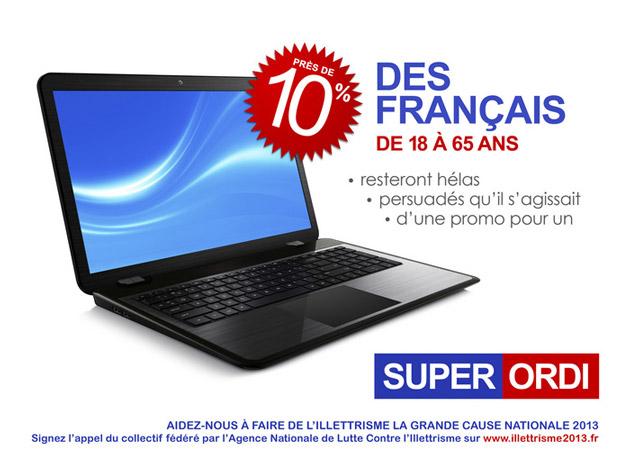 La campagne efficace contre l'illetrisme