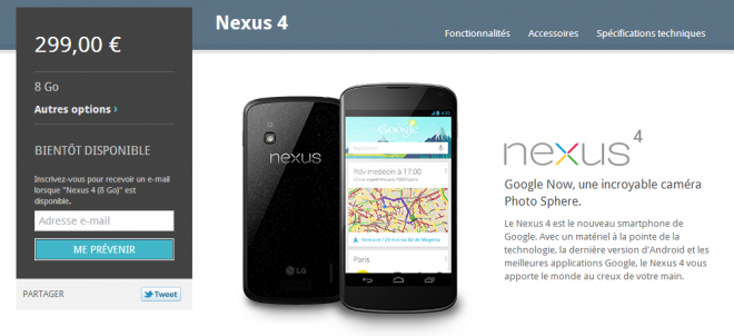 Nexus 4 – Les premiers déçus et les premiers escrocs