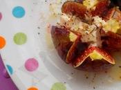 Figues rôties chèvre frais Manon (Pixelles cuisinent)