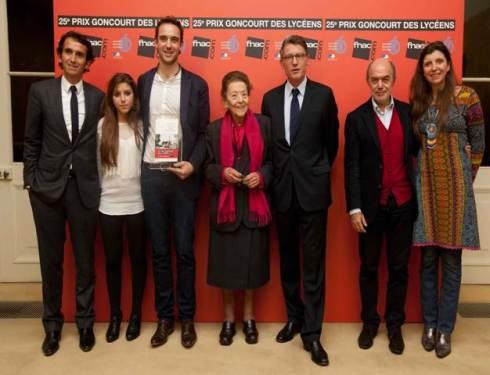 Où Joël Dicker reçoit le 25ème Prix Goncourt des lycéens, organisé en partenariat avec Babelio !